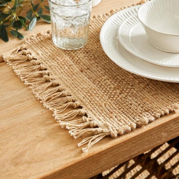 Place Mat - Chunky Woven 4 pack - Picture 3 of 6